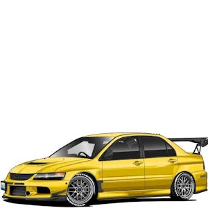 mitsubishi evolution  spare parts