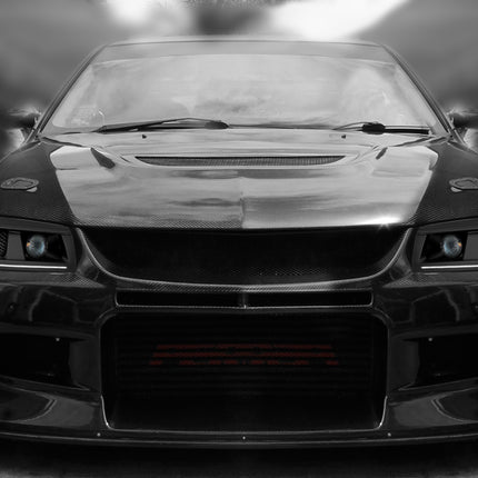 FÜR Mitsubishi Evolution 7 8 9 Scheinwerfer Gefasst 01-07