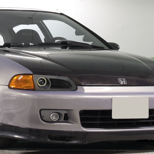 FOR Honda Civic Headlight Ducted v2 92-95