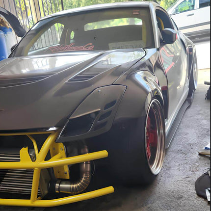 POUR Nissan 350z Phare + Conduit d'air des deux côtés