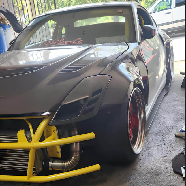 POUR Nissan 350z Phare + Conduit d'air des deux côtés
