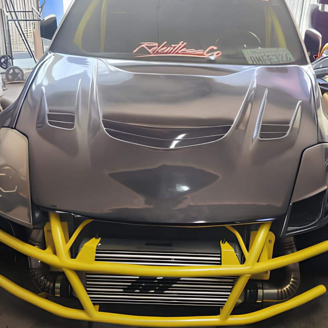 POUR Nissan 350z Phare + Conduit d'air des deux côtés