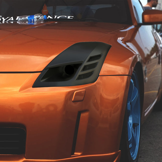 POUR Nissan 350z Conduit de phare Supprimer les deux côtés