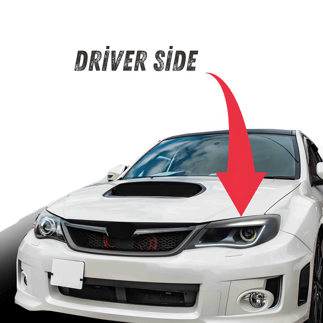 Subaru WRX STI Stinkeye turbo upgrade, high-boost ball-bearing turbocharger, external wastegate, stainless steel turbo manifold, race-tuned ECU, dyno-proven power increase, track-ready forced induction system.

