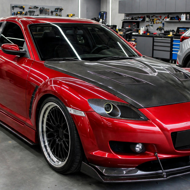 For Mazda RX-8 Headlight Performance Air Intake Duct