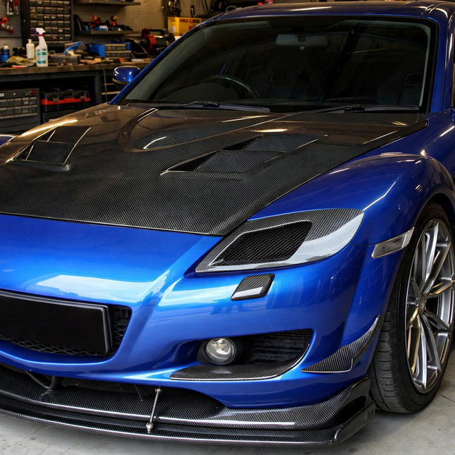 For Mazda RX-8 Headlight Air Intake Duct | Cold Air Ram Intake Headlight
