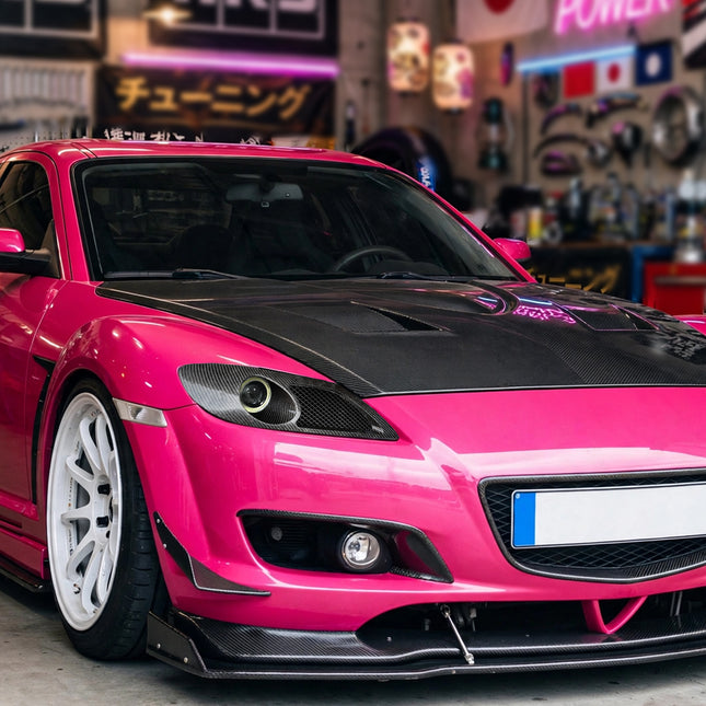 For Mazda RX-8 Headlight Performance Air Intake Duct