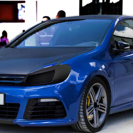 VW Golf Mk6 GTI performance brakes, drilled and slotted rotors, ceramic brake pads, stainless steel brake lines, brake fluid upgrade, big brake conversion, performance calipers, master cylinder upgrade, brake cooling ducts.

