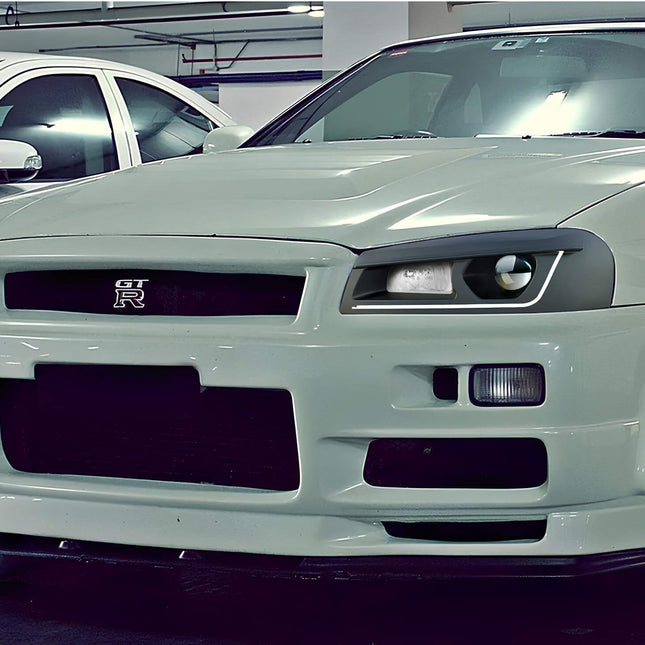 Nissan Skyline R34 high-performance turbo actuator, precision boost control, improved turbo response, race-proven forced induction upgrade, optimized for track and street performance.

