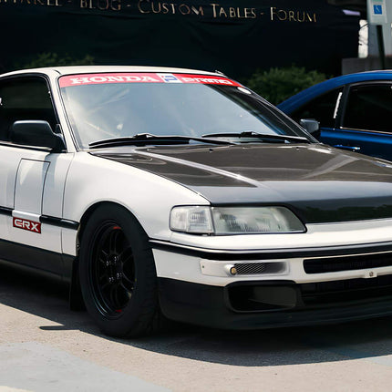 Engine swap mount kit for Honda Civic EF and CRX (1988-1991), designed for seamless integration of high-performance B-series and K-series engines. Precision-welded mounts provide optimal fitment, durability, and improved powertrain alignment.

