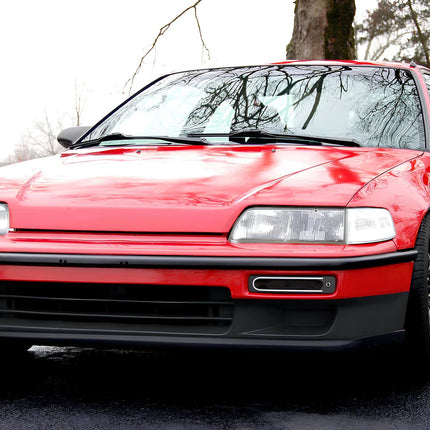 Front and rear strut bars for Honda Civic CRX 90-91, designed to enhance chassis stiffness and improve cornering stability. Lightweight aluminum or carbon fiber construction for easy installation.

