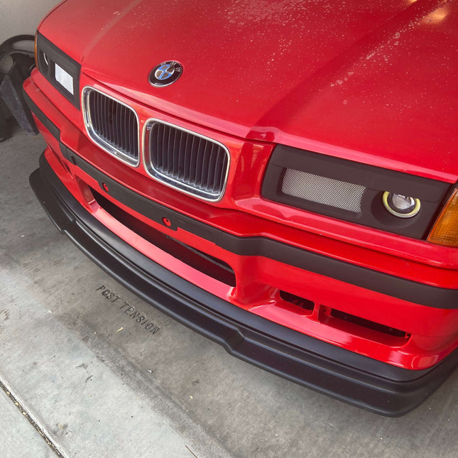 BMW E36 M3 side skirts for a more aggressive stance, improved aerodynamics, and modern styling. Direct bolt-on upgrade for Coupe, Sedan & Hatchback models.