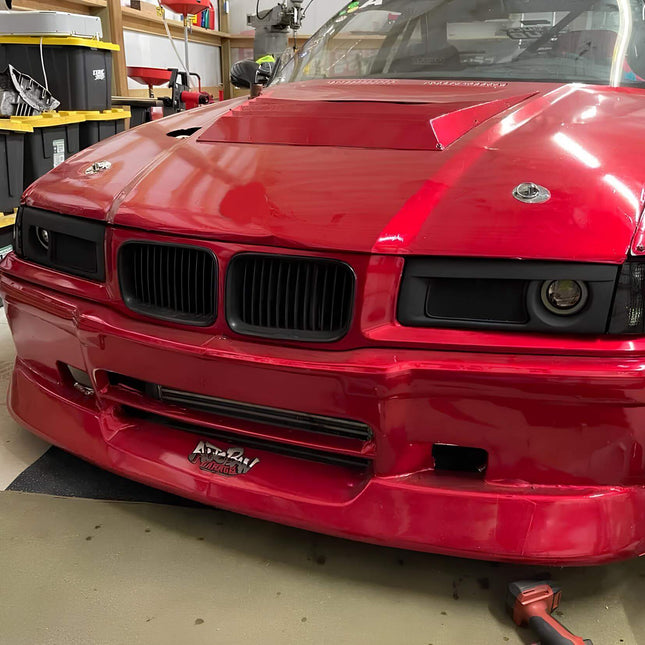 BMW E36 polyurethane bushings for improved suspension stiffness, reduced drivetrain movement, and better handling response. Essential for performance-oriented setups.