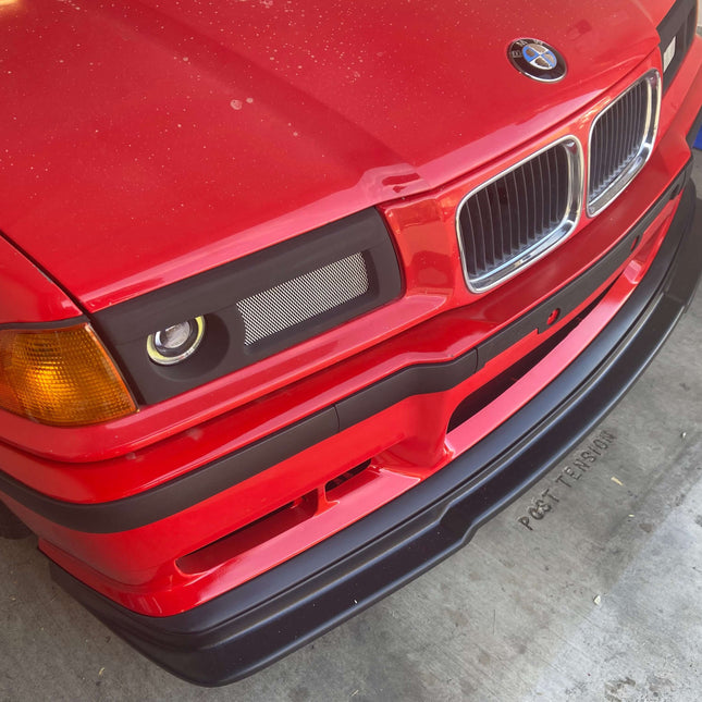 BMW E36 aftermarket LED taillights with sequential turn signals, smoked lenses, and plug-and-play installation for a sleek, modern appearance.
