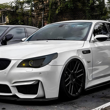 BMW E60 M5 Performance Air Intake System – High-flow intake system with washable air filter and heat shield, designed to increase airflow, optimize engine efficiency, and enhance throttle response for BMW E60 M5’s high-revving V10 engine.

