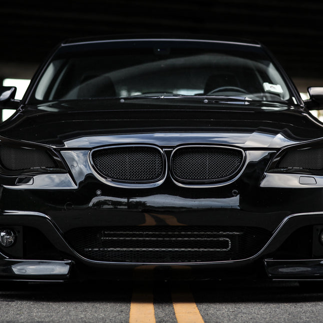 BMW E60 Performance Cold Air Intake System – High-flow cold air intake system for BMW E60 525i, 530i, 545i, and M5, increasing horsepower and torque by optimizing airflow to the engine, improving throttle response and overall engine efficiency.


