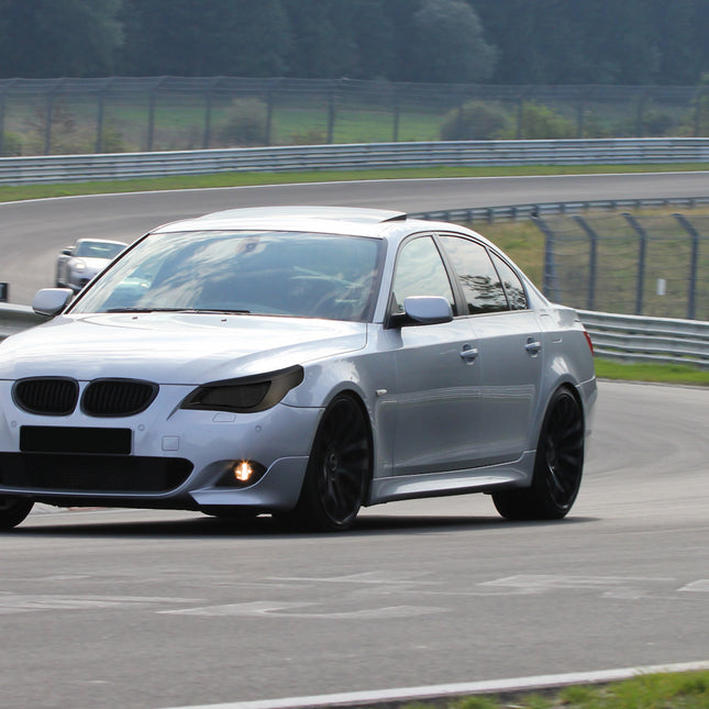 BMW E60 Adjustable Coilover Suspension Kit – High-performance coilover suspension system for BMW E60 and E61 models, featuring adjustable ride height and damping settings, enhancing cornering stability, handling, and overall driving dynamics.

