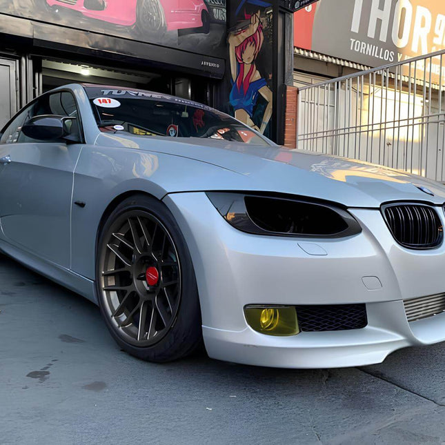 E92 carbon fiber roof wrap, high-performance styling upgrade, E93 track-ready weight reduction, 335i M3-inspired roof mod, aerodynamic styling.

