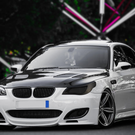 BMW E60 Big Brake Kit – High-performance big brake kit with ventilated rotors, multi-piston calipers, and upgraded brake pads for improved stopping power and heat dissipation, ideal for spirited driving and track performance.

