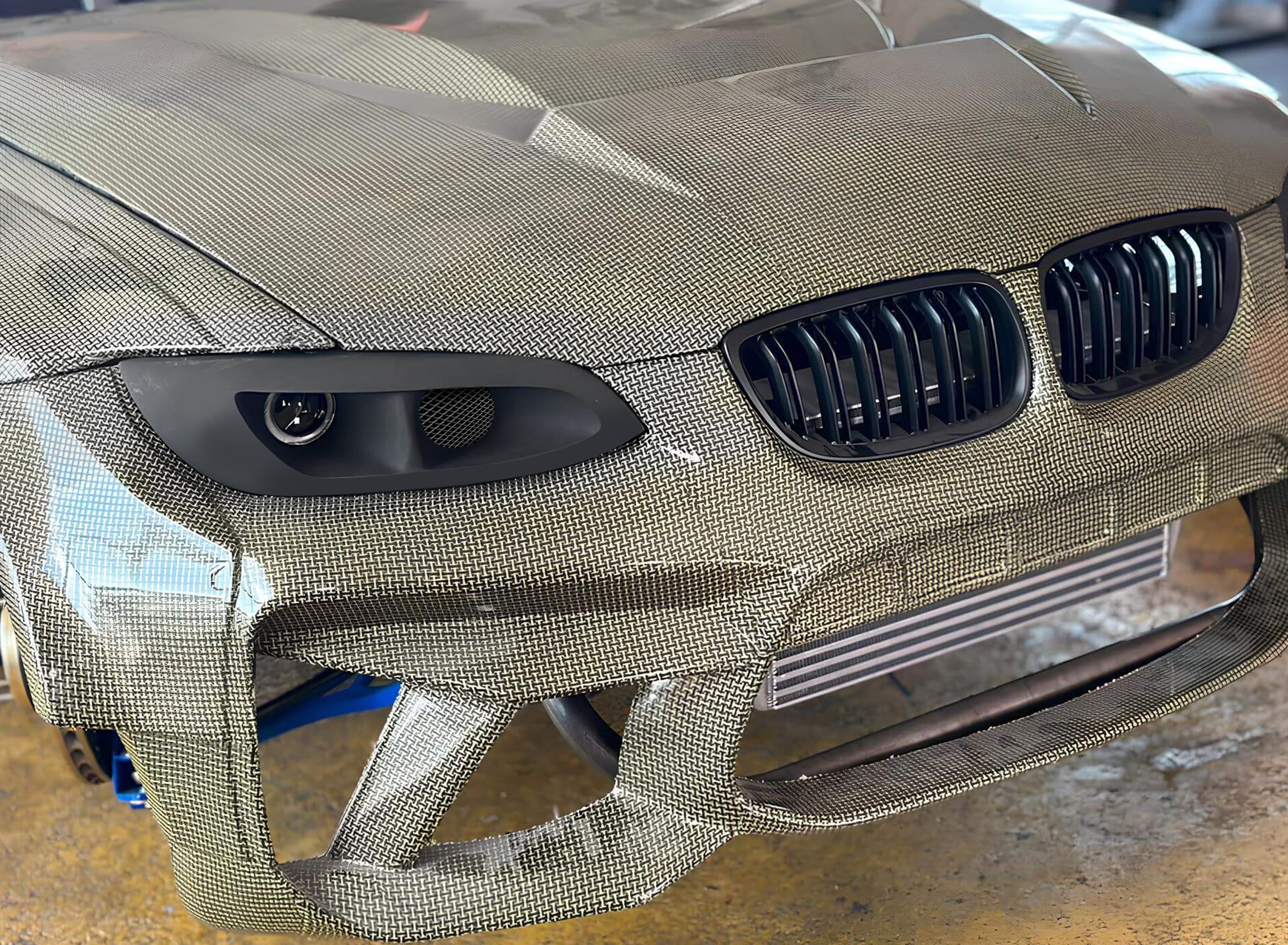 For BMW 3 Series E92 E93 Coupe 2-Door Ducted, Free tax