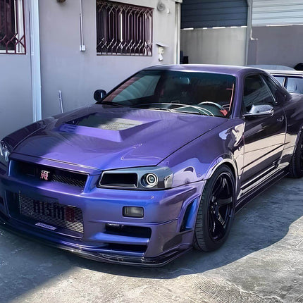 Skyline R34 GTR performance camshaft kit, adjustable cam gears, titanium valve springs, high-lift cams, race-tuned valve timing, dyno-tested high-RPM horsepower gains, enhanced fuel-air mixture control.

