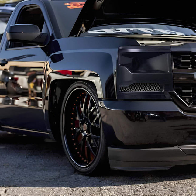 Chevy Silverado standalone ECU tuning, custom fuel maps, ignition timing optimization, launch control system, turbo boost calibration, off-road-ready performance upgrade.

