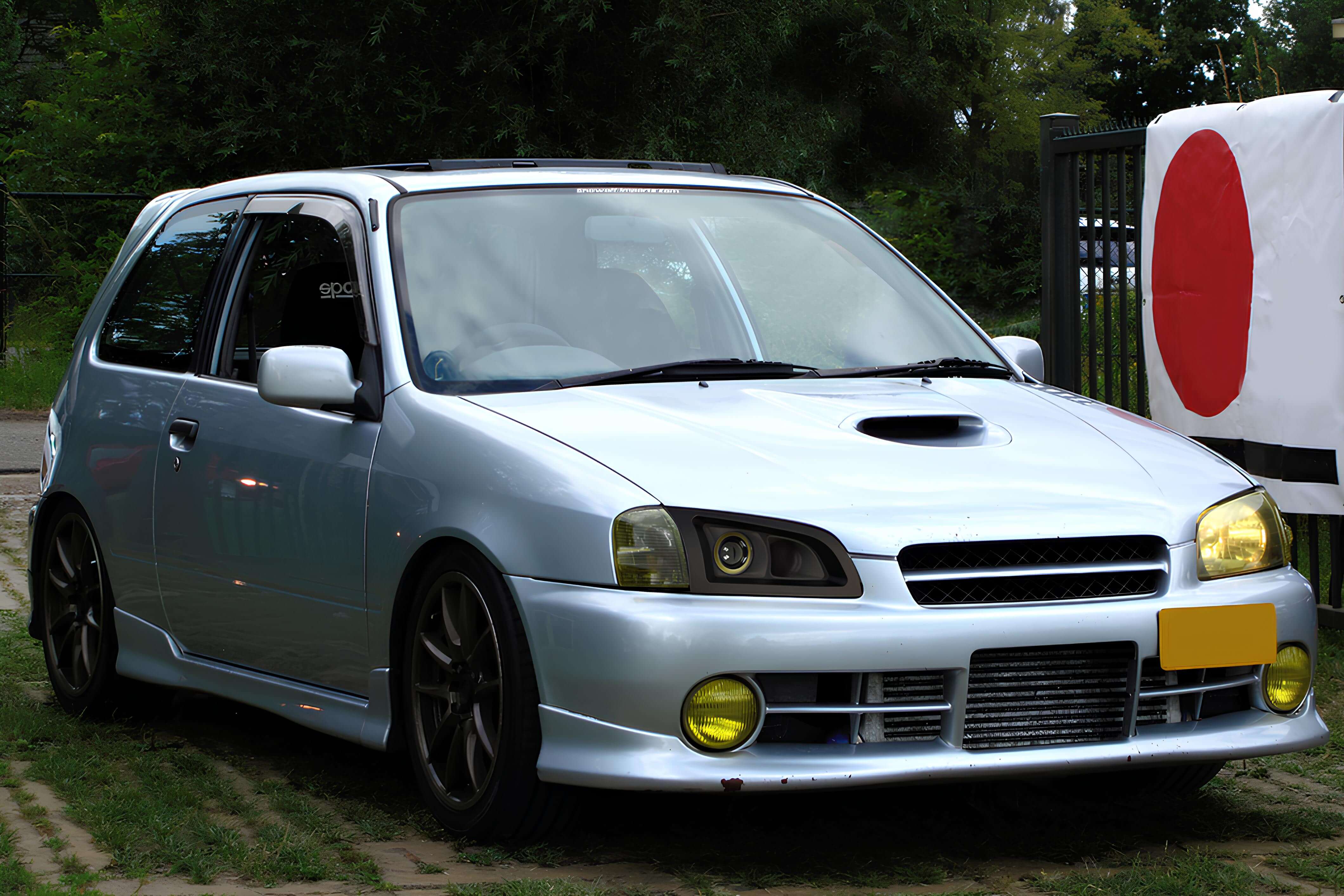 Custom Rims For Starlet TOYOTA STARLET GLANZA EP91 EP9096 99 Headlight Air Ducted – 1453CUSTOMPART