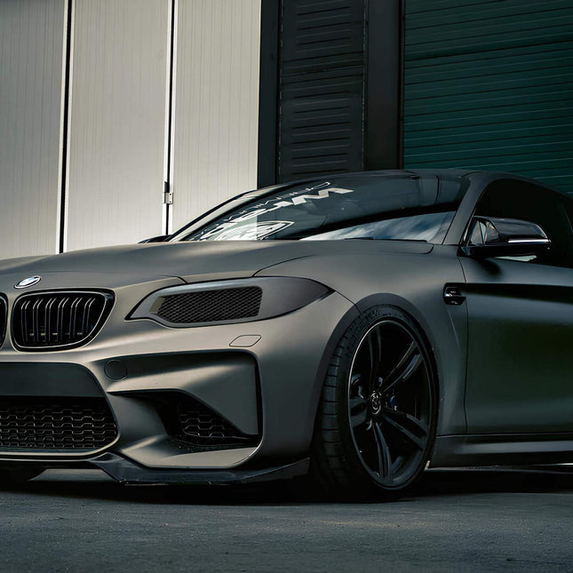 Upgrade your BMW 2 Series F22, F23, F87, F88 with our aggressive headlight mod featuring LED enhancements, top-quality aftermarket parts, and improved air intake for superior engine efficiency.