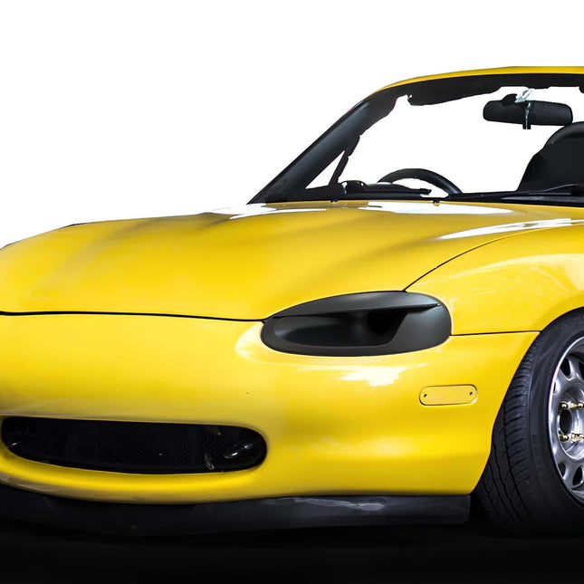 Miata MX-5 NB1 rear spoiler, adjustable carbon fiber GT wing, track-spec aerodynamics, enhanced downforce, aggressive rear-end styling, high-speed stability, lightweight motorsport design, JDM aero tuning.

