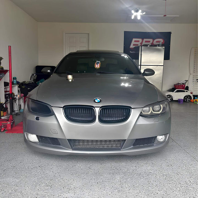 E92 front bumper vents, high-performance cooling ducts, E93 aerodynamic air flow optimization, 335i track-ready air duct upgrade, aggressive engine cooling.

