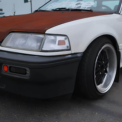Racing seats for Honda Civic CRX 90-91, offering enhanced bolstering and lightweight construction for performance driving. Available in leather, fabric, or suede materials.

