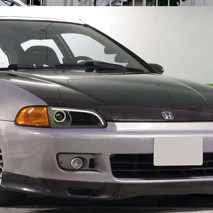"Honda Civic EH JDM-style rear bumper – aftermarket rear bumpers with diffuser options for enhanced aerodynamics, improved styling, and a clean, race-inspired look."

