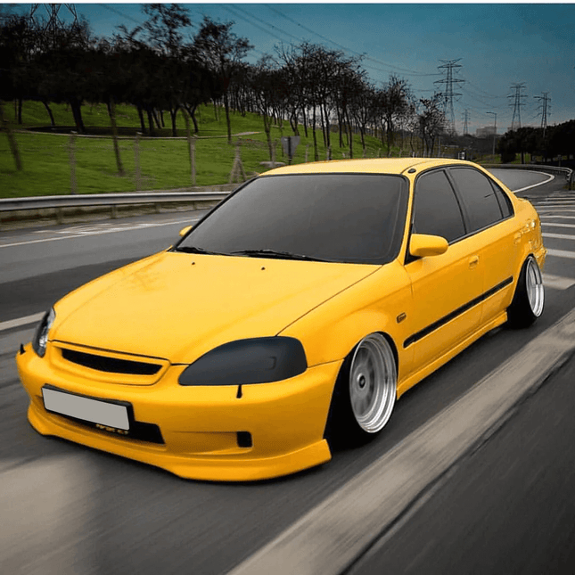 MCPerformance Deflettori Anteriori Per Honda Civic 1996-2001 – 2 Pezzi, Installazione Interna