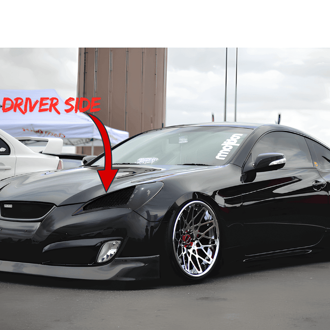 Hyundai Genesis Coupe LED taillights, sequential turn signals, smoked or clear lens, modern lighting technology, high-performance rear-end styling, plug-and-play installation, enhanced road visibility, race-inspired taillights.

