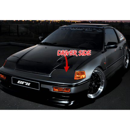 Honda CRX 90-91 coilovers, fully adjustable coilovers, street coilovers, track coilovers, height-adjustable suspension, JDM coilover kit, improved ride control, responsive handling, race-spec setup.

