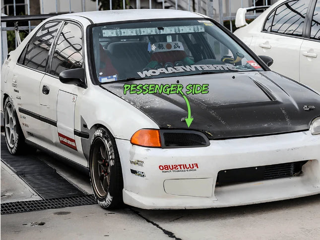 FOR Honda Civic 1992-1995 Headligt Air Duct 92-95