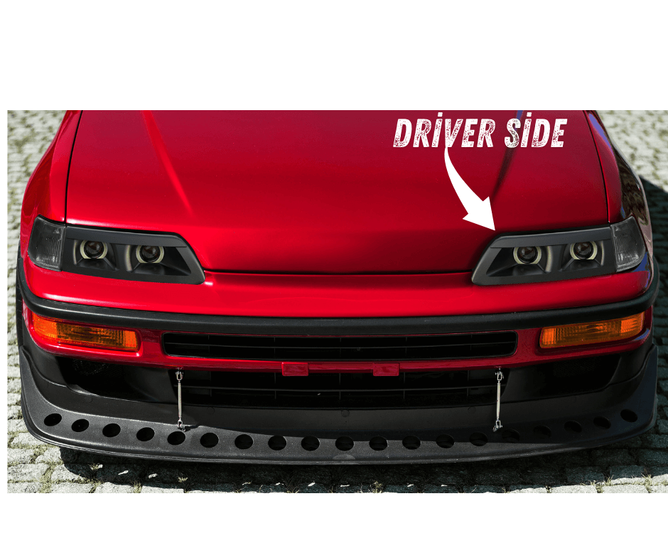 For Honda Civic EE9/EF9 (SiR) /CRX EE8/EF8 HEADLIGHT Ducted