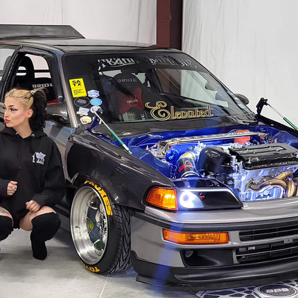 Upgrade your Honda Civic EE9 EF9 SiR CRX EE8 EF8 with high-performance spare parts. Improve acceleration, aerodynamics, and handling with precision tuning. Elevate your car’s performance to the next level.