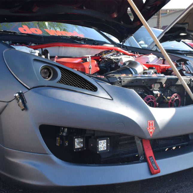 Hyundai Genesis Coupe performance oil cooler, external oil cooling system, high-temperature endurance, track-spec lubrication, extended engine life, reduced heat soak, forced induction reliability, high-performance cooling.

