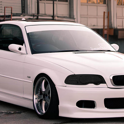 BMW E46 racing harness seat belts, high-performance driver safety mod, track-spec interior upgrade, M3 seat belt reinforcement, BMW 330i FIA-approved harness, aggressive driving safety enhancement, high-speed stability mod.