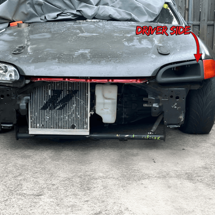 "Honda Civic EH engine swap mounts – high-quality billet aluminum and polyurethane mounts for K-series, B-series, or H-series engine swaps. Increase stability, reduce vibrations, and improve overall drivetrain alignment for better performance."

