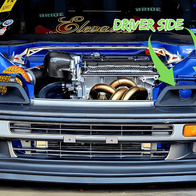 Performance-Focused Upgrades for Honda EF and EE Chassis Models
The Honda Civic EE9 / EF9 SiR and CRX EE8 / EF8 remain icons in the JDM world, and the right aftermarket upgrades can take them to the next level. These performance parts are made for better airflow, improved cooling support, and a more race-inspired look, making them perfect for enthusiasts who want a functional and authentic build.