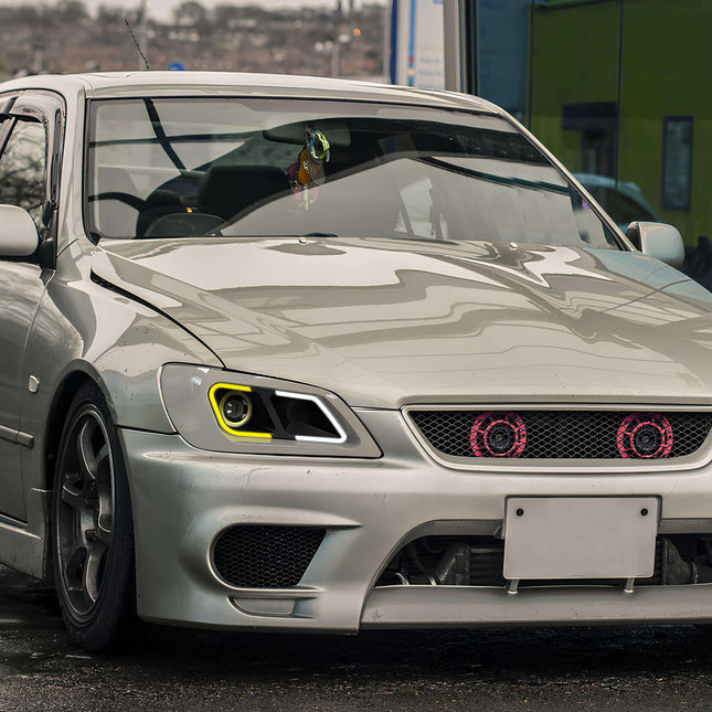 Altezza carbon spoiler, Lexus IS200 ducktail wing, IS300 trunk lip spoiler, Toyota Altezza aero wing, RS200 lightweight trunk lid, IS300 performance spoiler, Altezza RS200 GT wing, IS200 rear wing upgrade