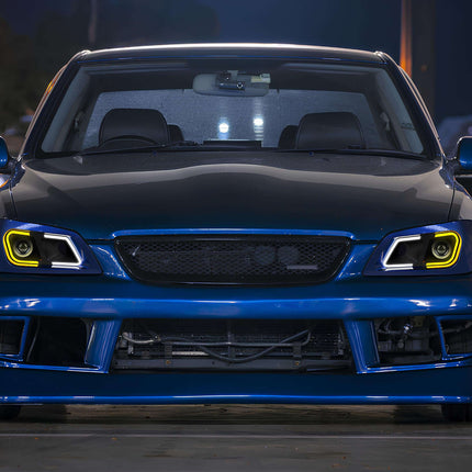 Lexus IS200 front lip, IS300 bumper lip, Altezza RS200 front splitter, Toyota Altezza front bumper lip, Lexus IS300 body kit, IS200 aero upgrade, IS300 styling parts, Altezza RS200 splitter