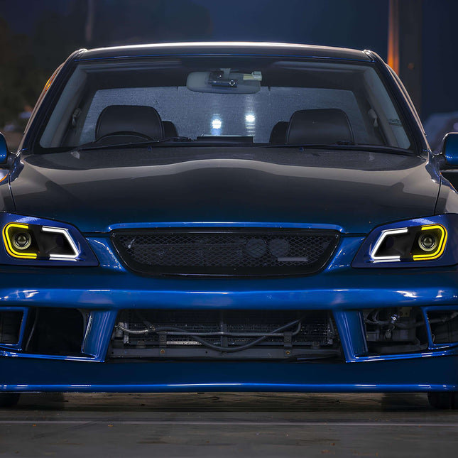 Lexus IS200 front lip, IS300 bumper lip, Altezza RS200 front splitter, Toyota Altezza front bumper lip, Lexus IS300 body kit, IS200 aero upgrade, IS300 styling parts, Altezza RS200 splitter