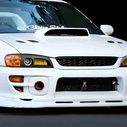 Subaru WRX GC8 race-spec anti-roll bars, reinforced stabilizer bars, optimized high-speed cornering stability, aggressive track performance upgrade.

