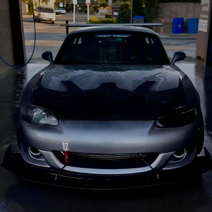 Miata MX-5 NB1 aluminum radiator, high-capacity cooling, dual-core design, performance coolant system, track-ready durability, oversized radiator, JDM cooling efficiency, enhanced engine temperature management.

