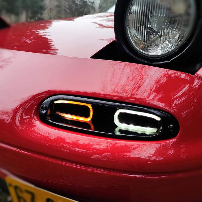 Cold air intake for Mazda Miata 1990-1997 increases airflow, improves horsepower, and enhances throttle response.