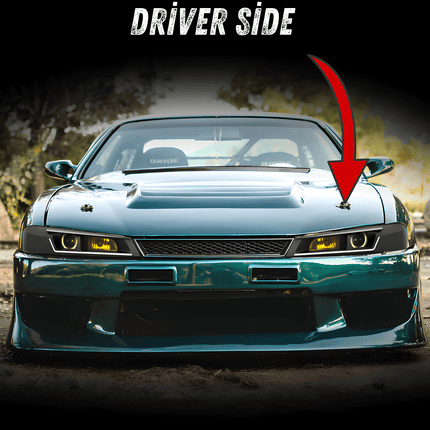 240SX full carbon fiber body kit, lightweight aerodynamic enhancement, track-tuned airflow optimization, aggressive JDM styling, high-speed aerodynamics upgrade.

