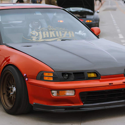 Acura Integra DA9 aftermarket parts set featuring performance upgrades and custom design